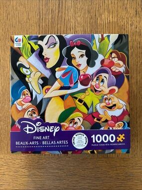 NWT Disney Snow White & Seven Dwarfs 1000-Piece Puzzle - Colorful Art